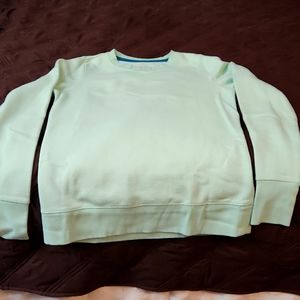Pastel green tek gear sweatshirt